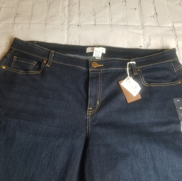 women's size 22 jeans in inches